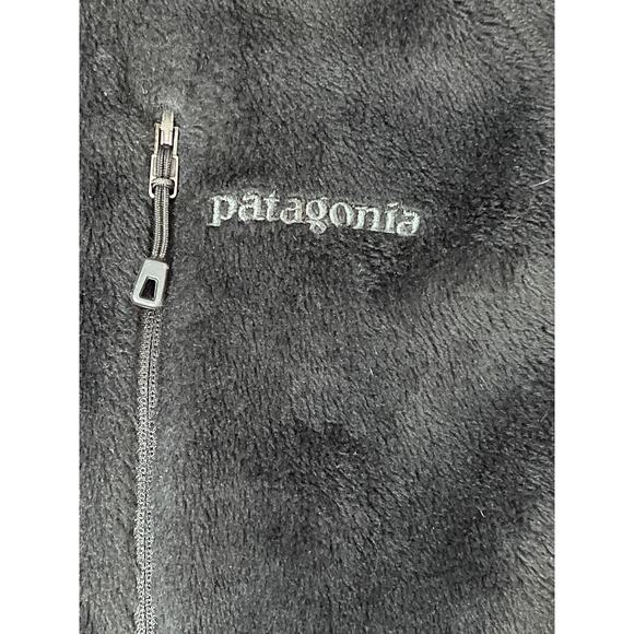 Patagonia Regulator Womens Sz S Small Black Polartec Fleece Full Zip Sweatshirt - Picture 2 of 9